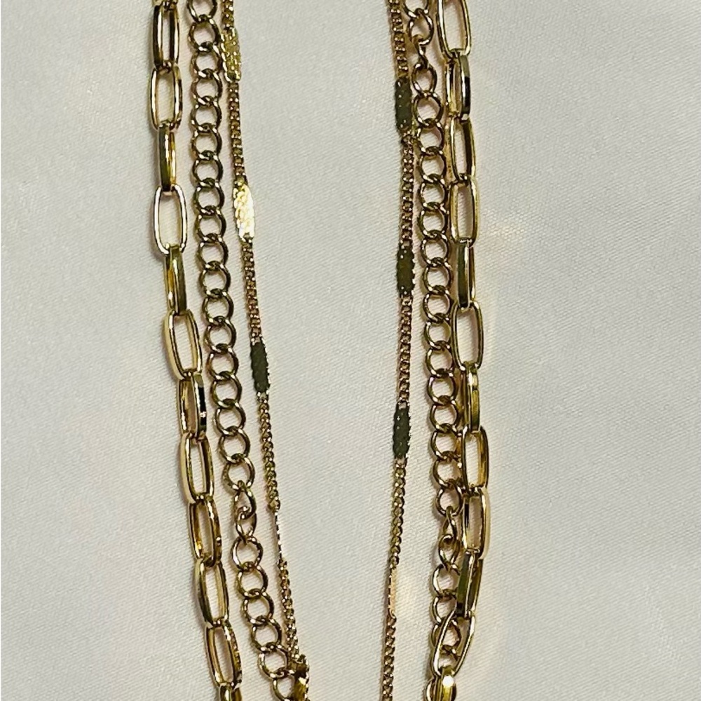 Tarleton Gold Multi-Chain Layered Necklace - Women Jewelry